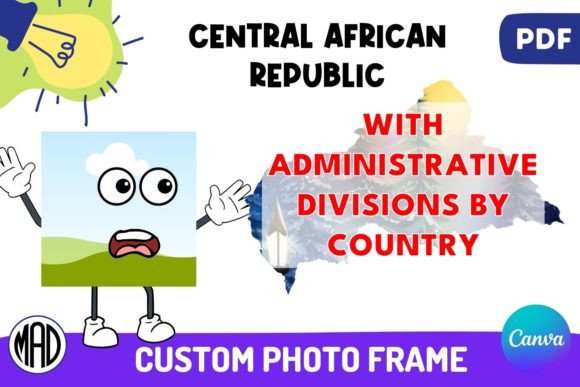 Central African Republic Divisions: A Unique Custom Photo Frame for Creativity and Education