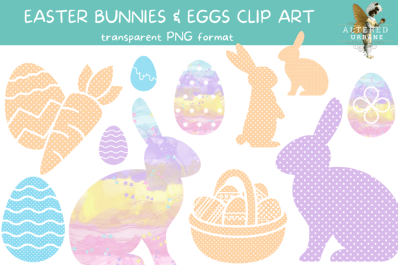 Easter Bunnies Eggs Clip Art: A Versatile Resource for Creative Projects