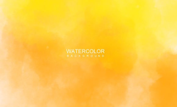 Orange Yellow Watercolor Background