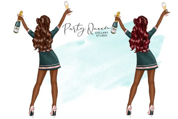 Party Queen Birthday Party Clipart: A Creative Resource for Design Enthusiasts