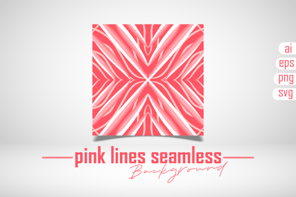 Pink Lines Background Design: A Versatile Tool for Creativity and Expression