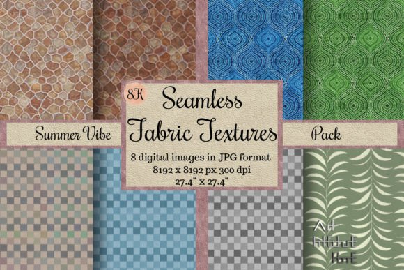 Seamless Fabric Textures - Summer Vibe