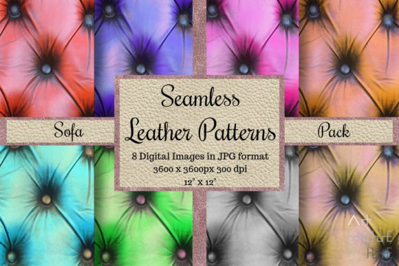 Seamless Leather Textures - Sofa Pack