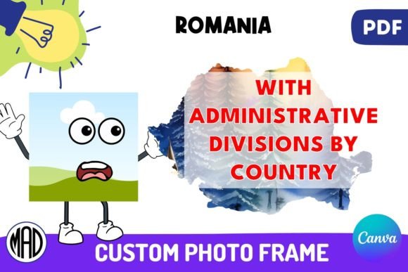 Strategic Use of Romania Divisions Canva Photo Frame for Creative and Educational Purposes