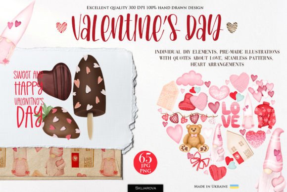Valentine's Day Graphic Collection: A Creative Resource for Designers and Enthusiasts