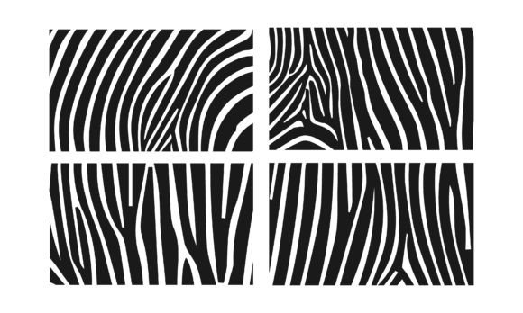 Zebra Print Texture Background